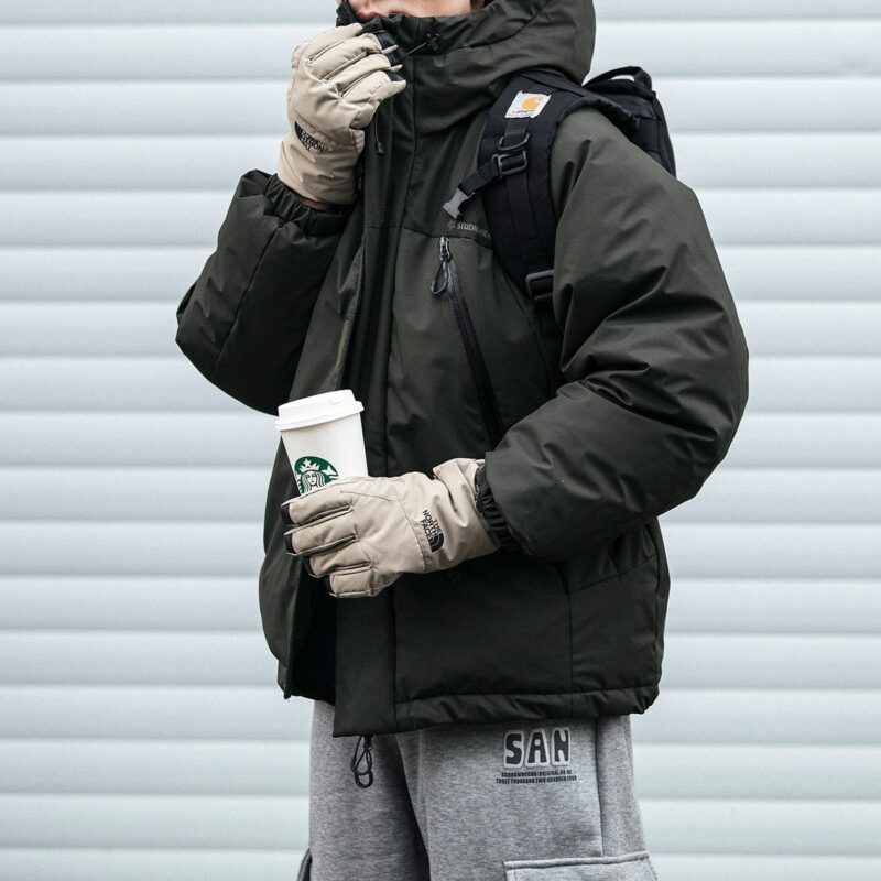 Manteau d'Hiver Japonais Techwear