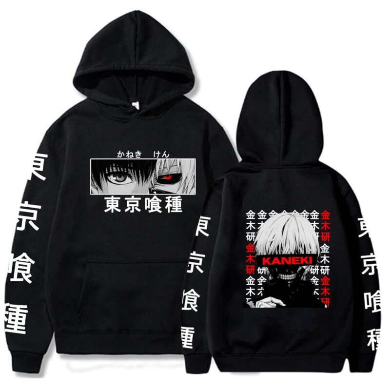 Sweat Techwear Imprimé Anime