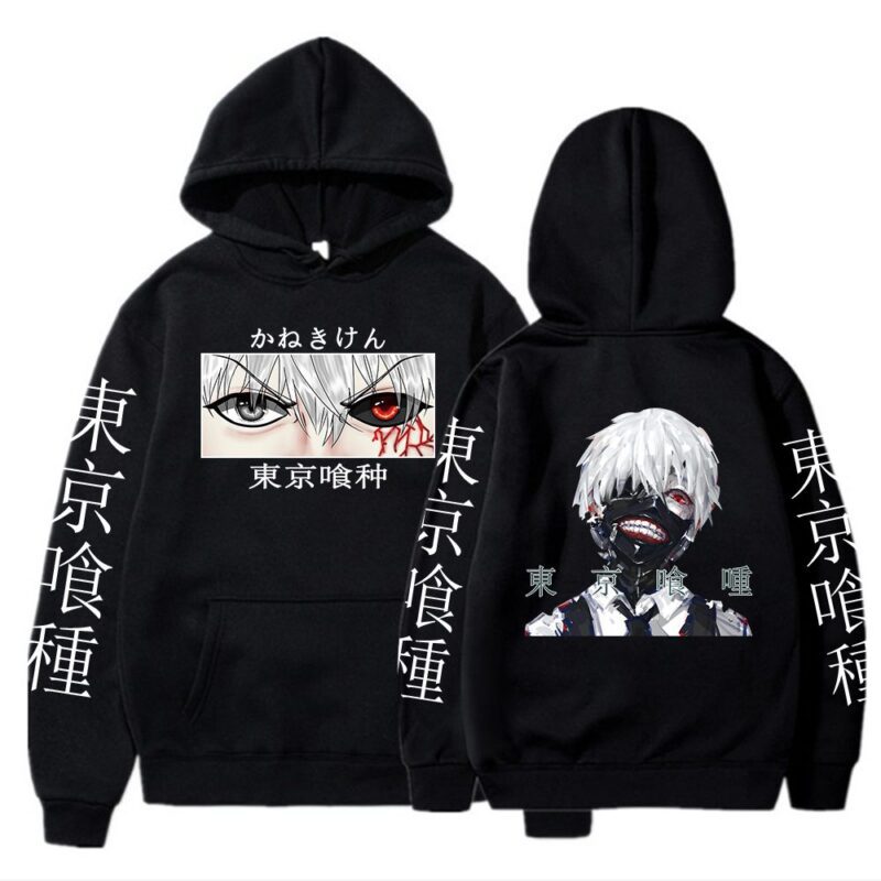 Sweat Techwear Imprimé Anime