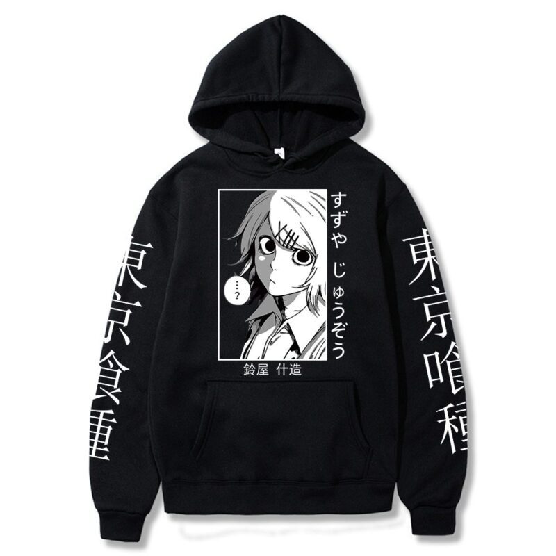 Sweat Techwear Imprimé Anime