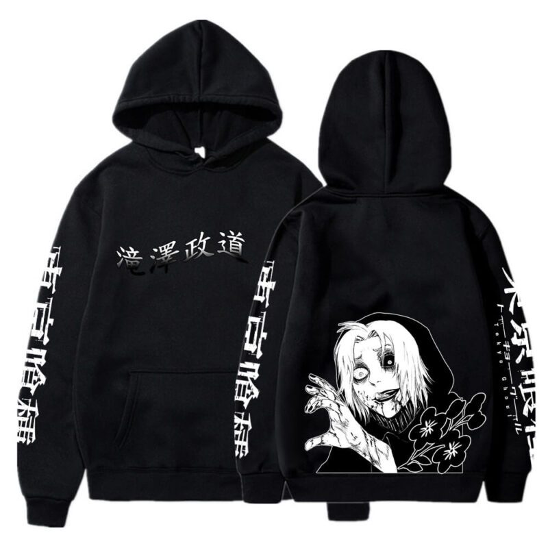 Sweat Techwear Imprimé Anime