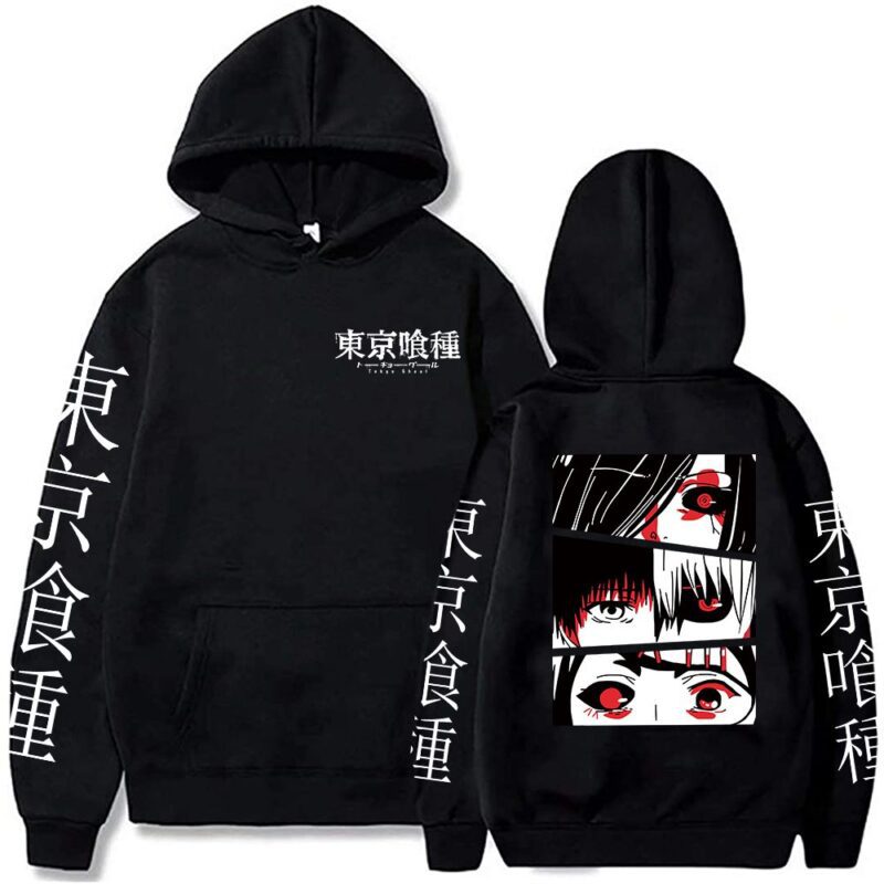 Sweat Techwear Imprimé Anime